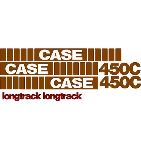 Aftermarket Decal Set CASE450CDECALSET